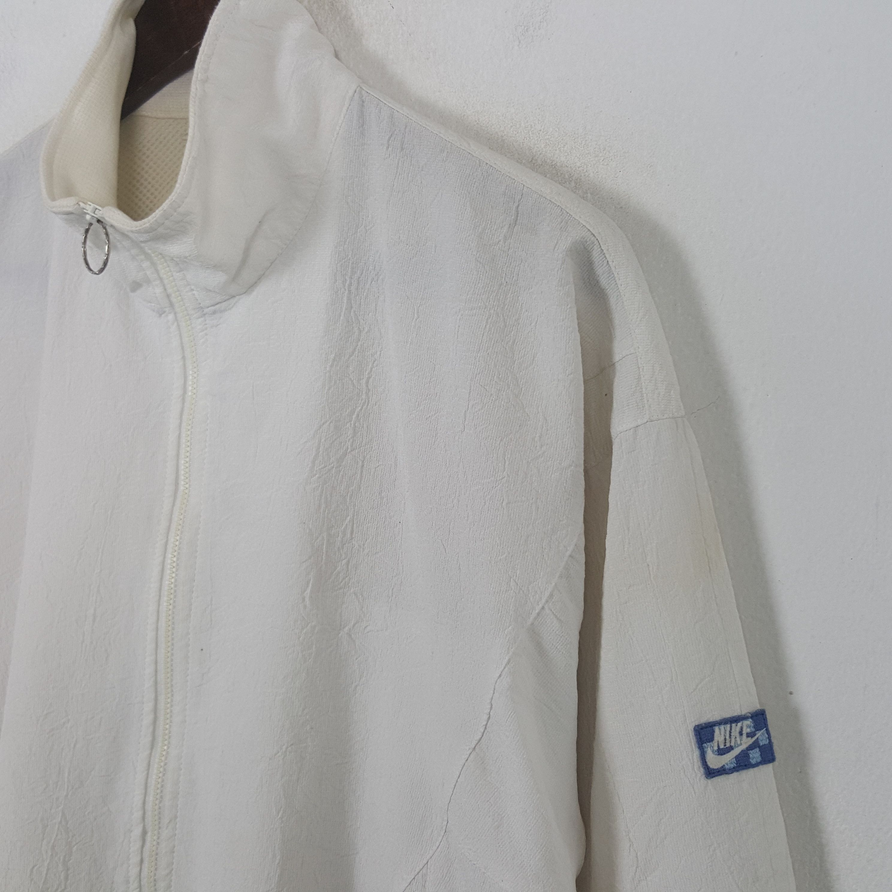 Nike × Vintage Vintage Nike Windbreaker Bomber Jacket Size US L / EU 52-54 / 3 - 2 Thumbnail