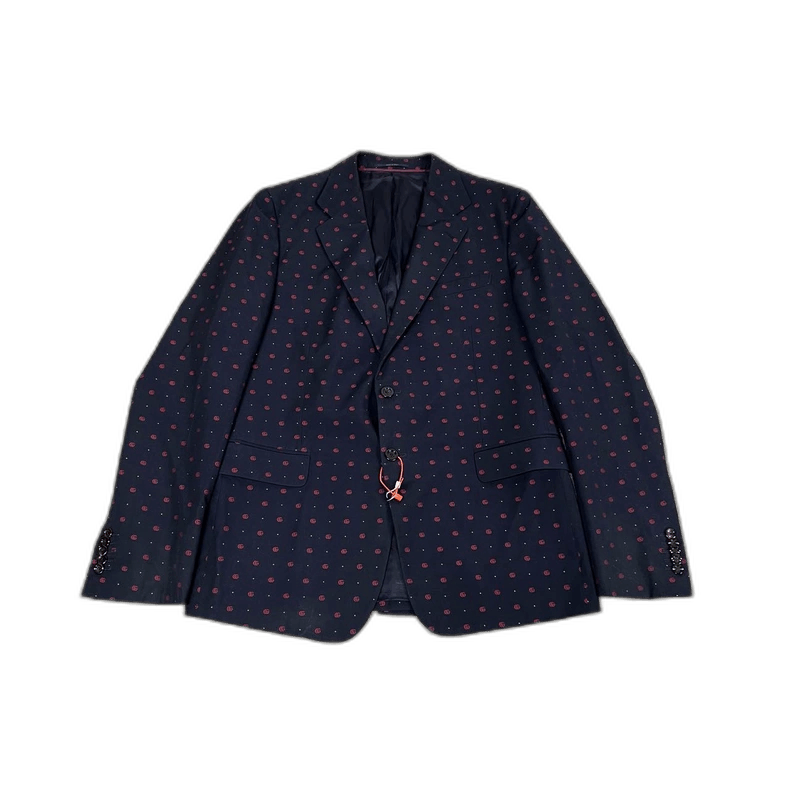Gucci Full Print Double G Blazer-2507