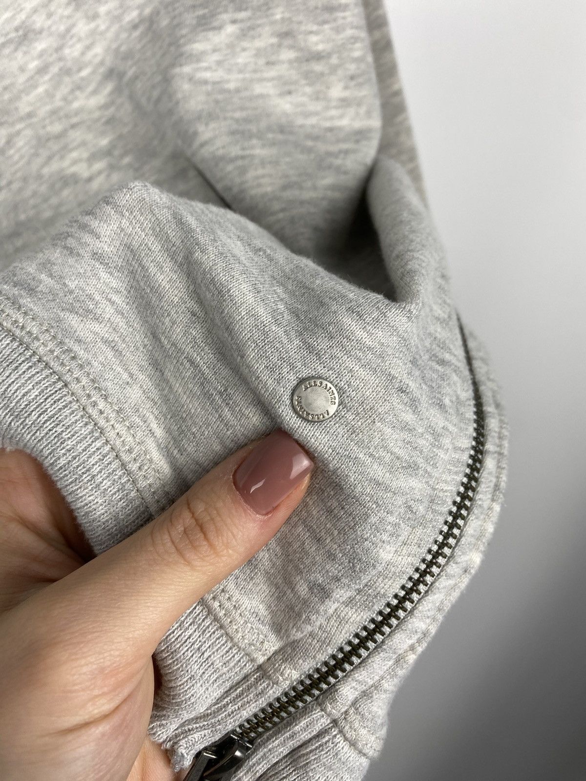 Allsaints × Japanese Brand Allsaints Extram Overhead Avant-garde Oversized Hoodie Size US M / EU 48-50 / 2 - 10 Thumbnail