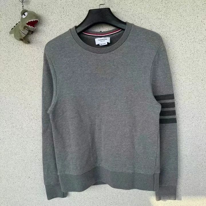 Thom Browne Thom Browne Gray Sweatshirt Size US L / EU 52-54 / 3 - 1 Thumbnail