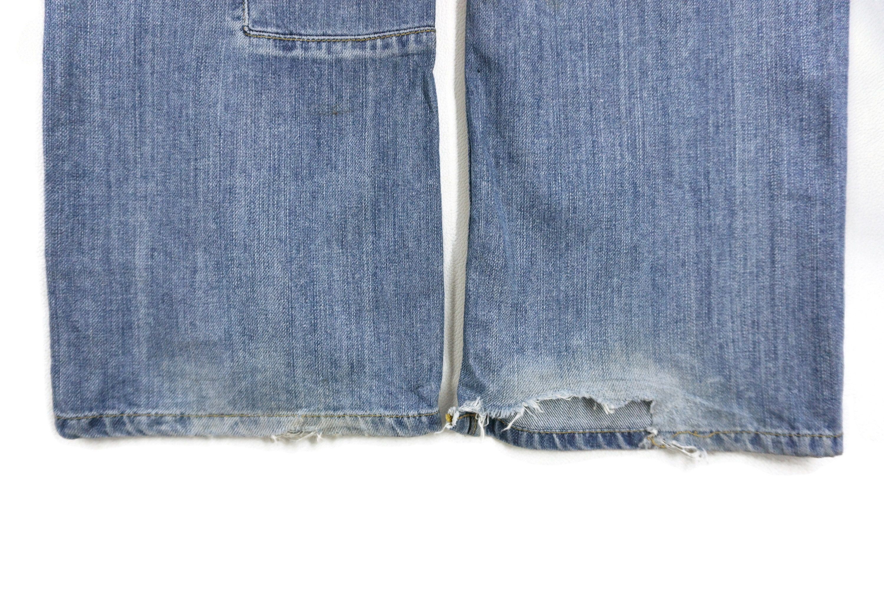 Freeman T. Porter Vintage FTP Jeans Size 32 fit W34xL35.5 Patchwork Straight Size US 32 / EU 48 - 12 Thumbnail