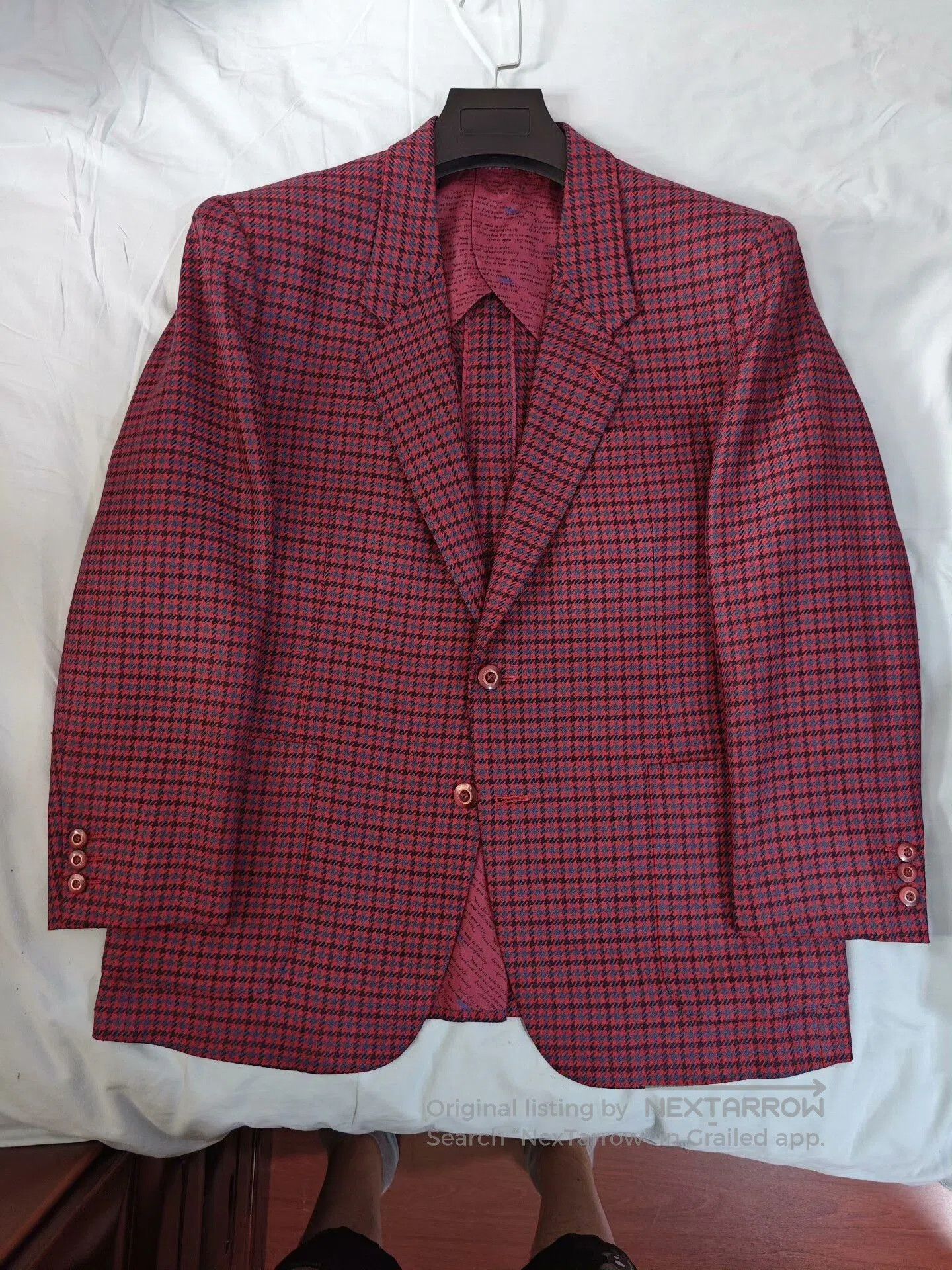 Japanese Brand Dormeuil Cashmere and Linen Suit Jacket. Size US M / EU 48-50 / 2 - 5 Thumbnail