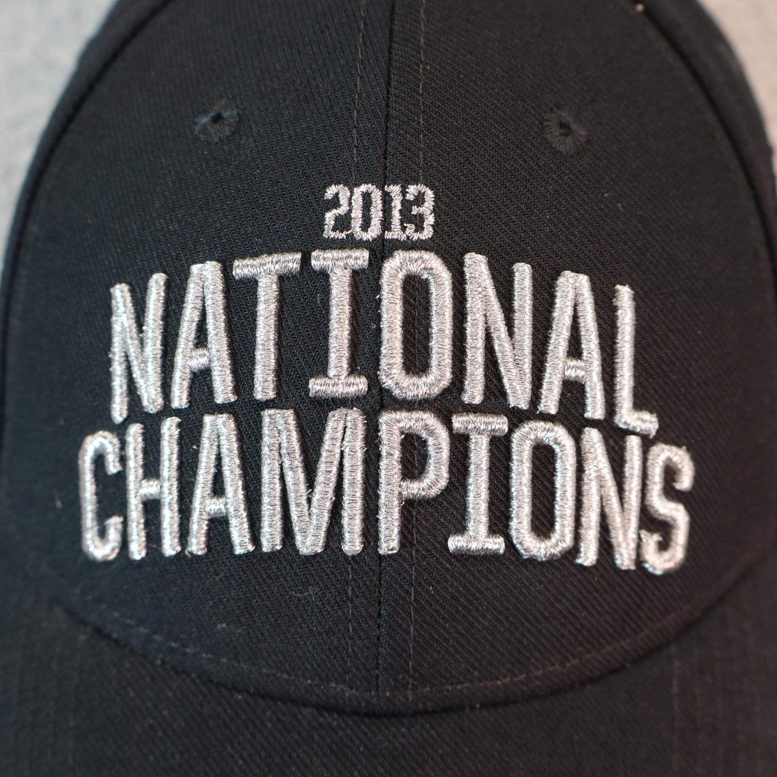 Nike Nike FSU Florida State Seminoles 2013 Champions Black Hat Size ONE SIZE - 1 Thumbnail