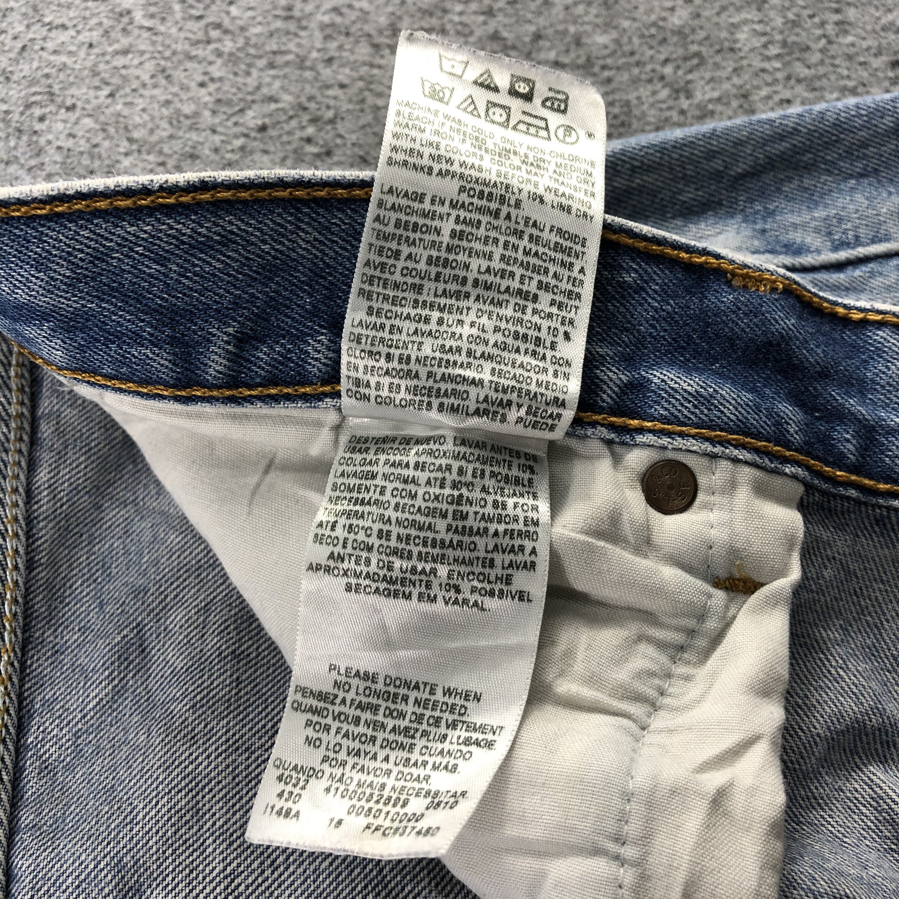 Levi's × Vintage Vintage Blue Wash Levis 501 Jeans-JM1652 Size US 37 - 12 Thumbnail