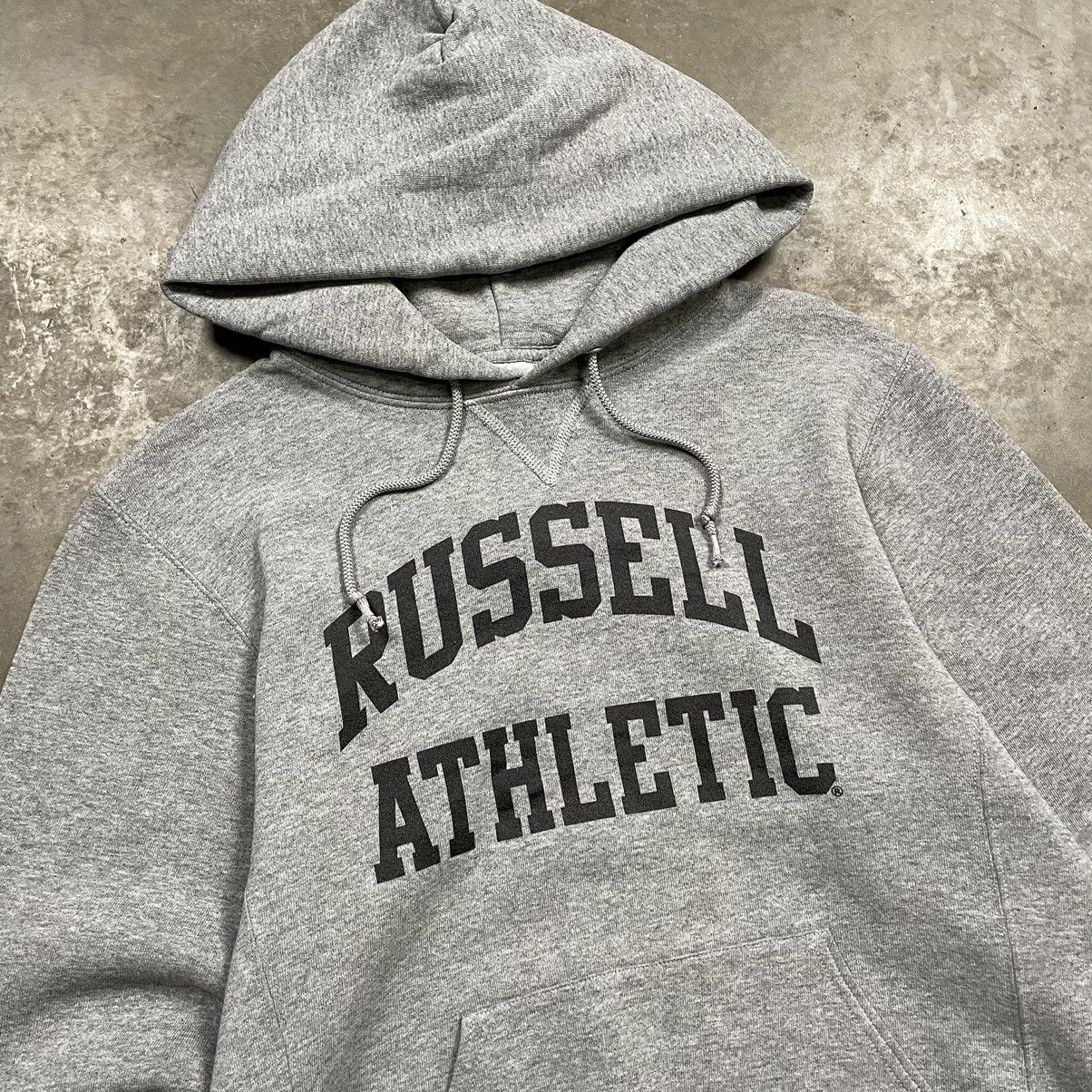 Russell Athletic × Vintage Vintage Russell Athletic College Arc Spell Out Hoodie 90s Size US M / EU 48-50 / 2 - 3 Thumbnail
