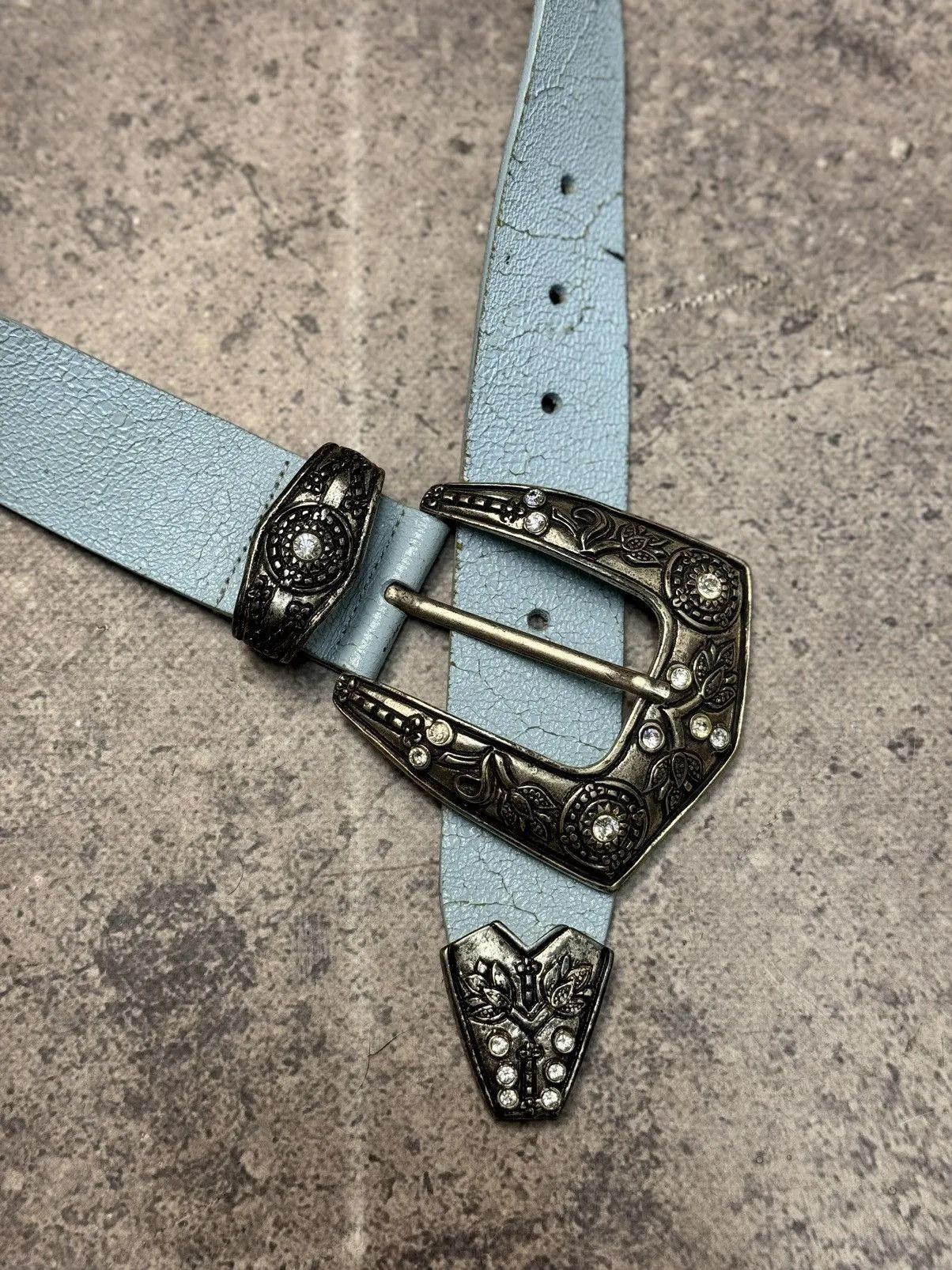 Hysteric Glamour Vintage Hystericglamour AVANT GARDE Fur Leather BELT Size ONE SIZE - 4 Thumbnail