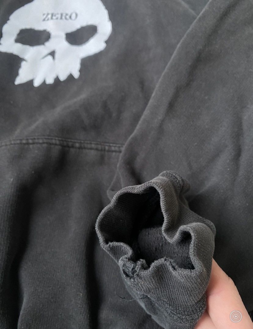 Point Zero ZERO HOODIE SKATE SKULL Y2K 90S CYBER ALTERNATIVE OPIUM O Size US M / EU 48-50 / 2 - 11 Thumbnail