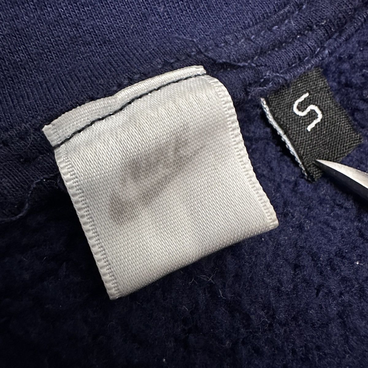 Nike Nike Big Swoosh Full Zip Hoodie Sweatshirt Navy White Size US S / EU 44-46 / 1 - 4 Thumbnail
