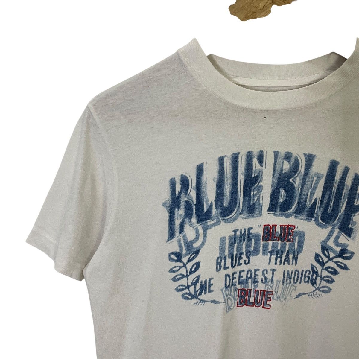 Blue Blue Japan Vintage Blue Blue Big Logo Tee Size M / US 6-8 / IT 42-44 - 3 Thumbnail