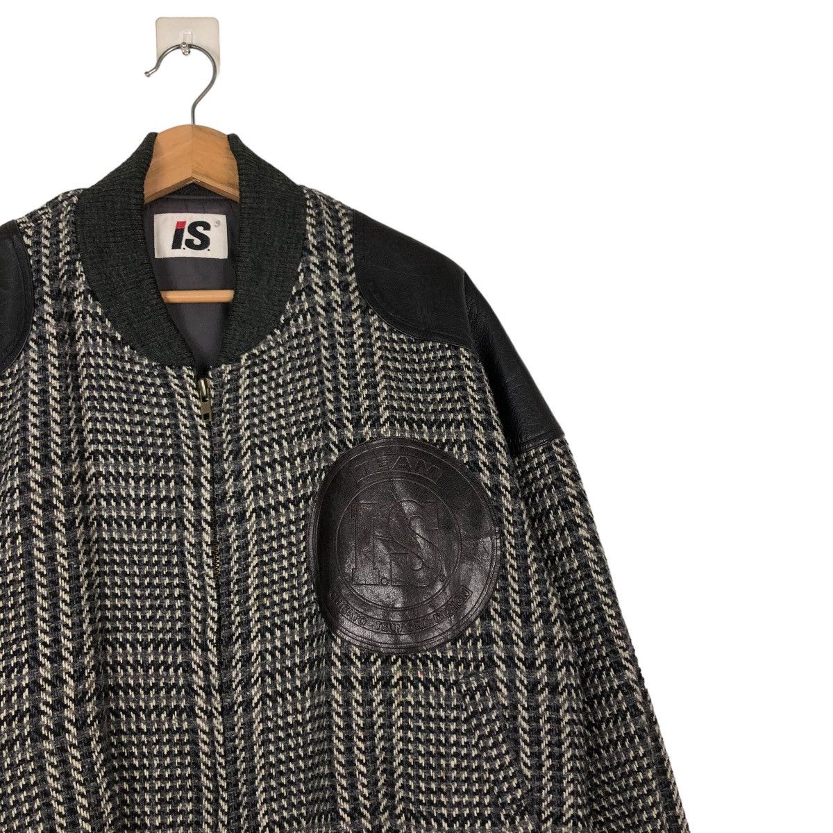 Issey Miyake 🔥VINTAGE 80’s WOOL HERRINGBONE BOMBER JACKET ISSEY MIYAKE Size US M / EU 48-50 / 2 - 7 Thumbnail