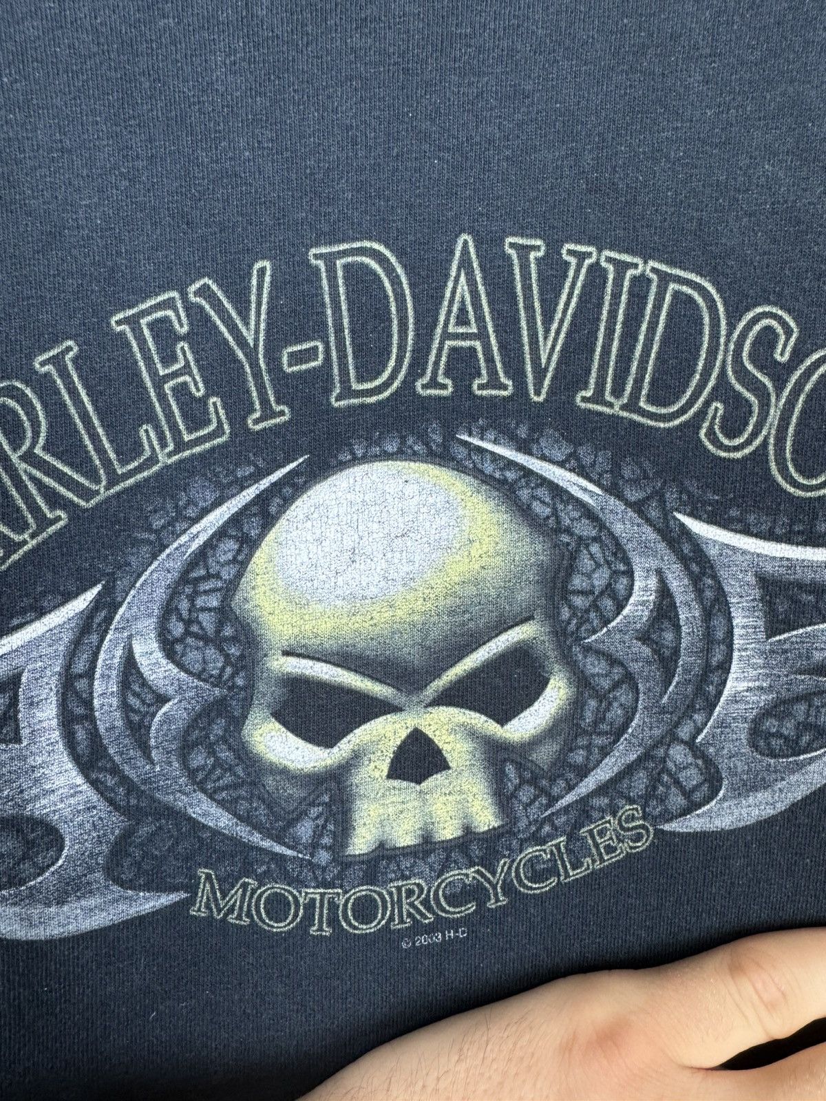 Harley Davidson Vintage 2000s Harley Davidson Sydney Australia T-shirt Size US L / EU 52-54 / 3 - 11 Thumbnail