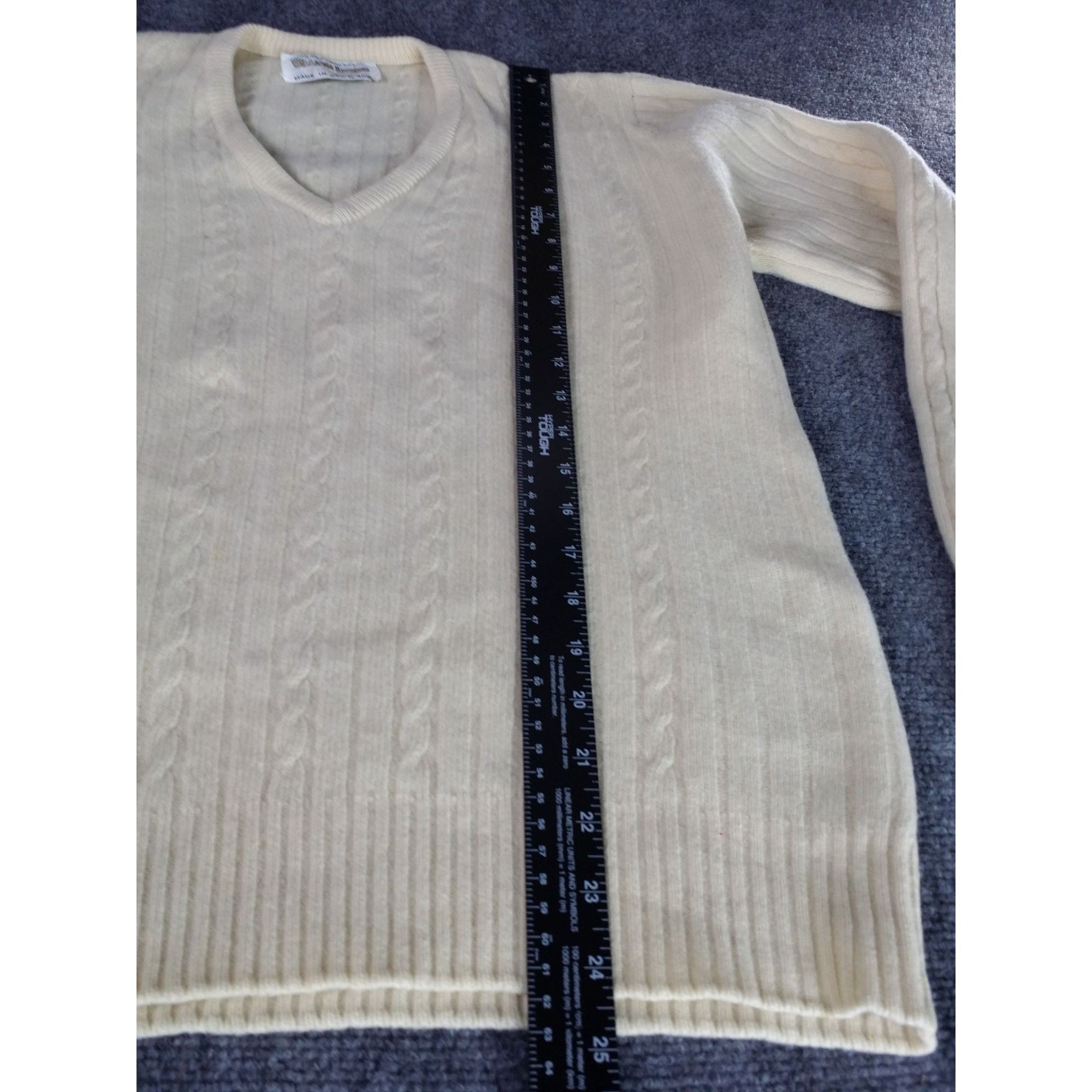 Vintage Vintage William Locke Of Harwick Lambswool Sweater women Sz Size M / US 6-8 / IT 42-44 - 3 Thumbnail
