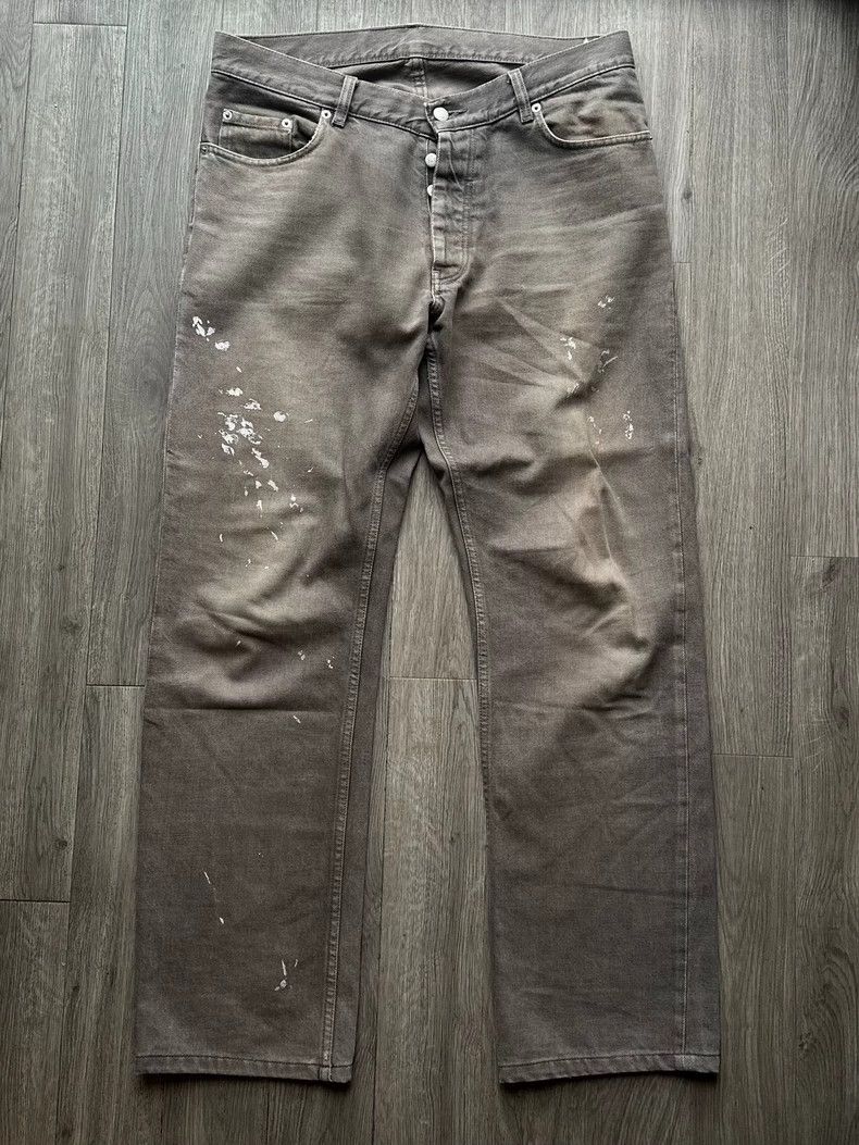 Helmut Lang HELMUT LANG Splashing ink jeans Size US 33 - 1 Thumbnail