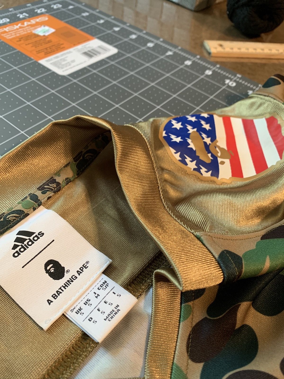 Adidas × Bape BAPE X ADIDAS JERSEY Size US S / EU 44-46 / 1 - 3 Thumbnail