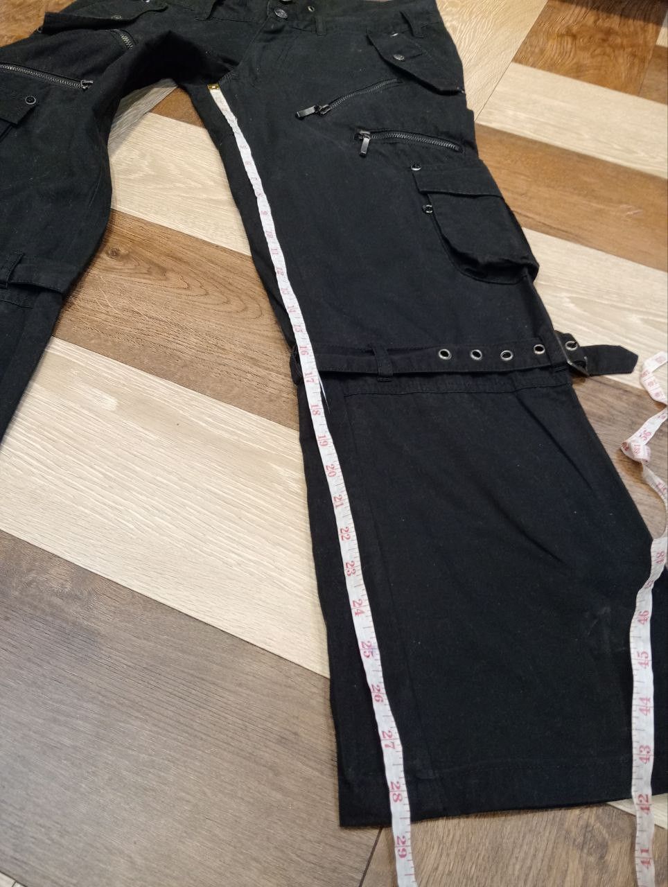 semanticdesign SEMANTIC DESIGN JAPAN BANDAGE PANTS BLACK Size US 32 / EU 48 - 14 Thumbnail