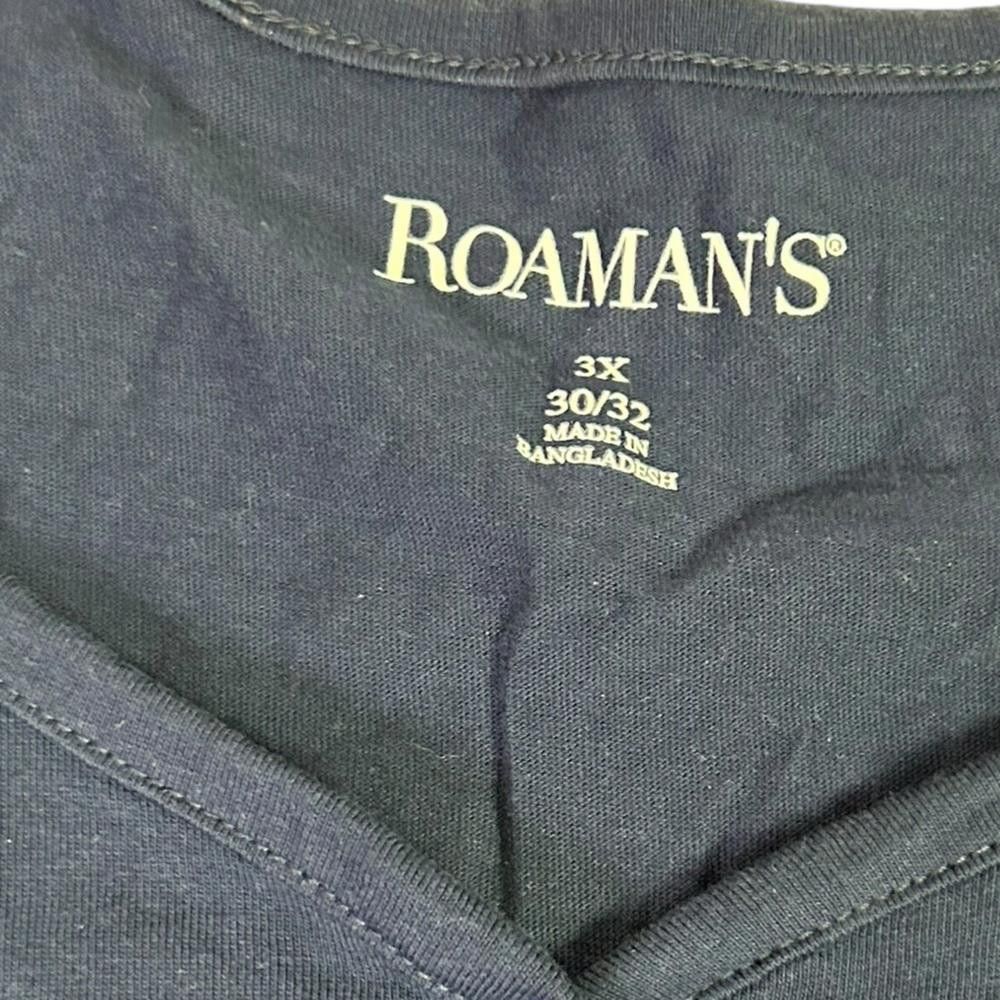 Designer Roaman’s l Bundle of 2 Polo/Top 3X Size 3XL / US 20-22 - 5 Thumbnail