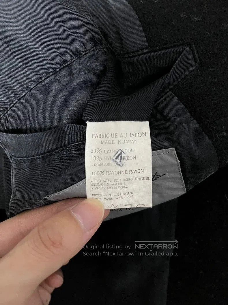 Yohji Yamamoto Yohji Yamamoto 1991AW Wool Short Jacket. Size US M / EU 48-50 / 2 - 5 Thumbnail