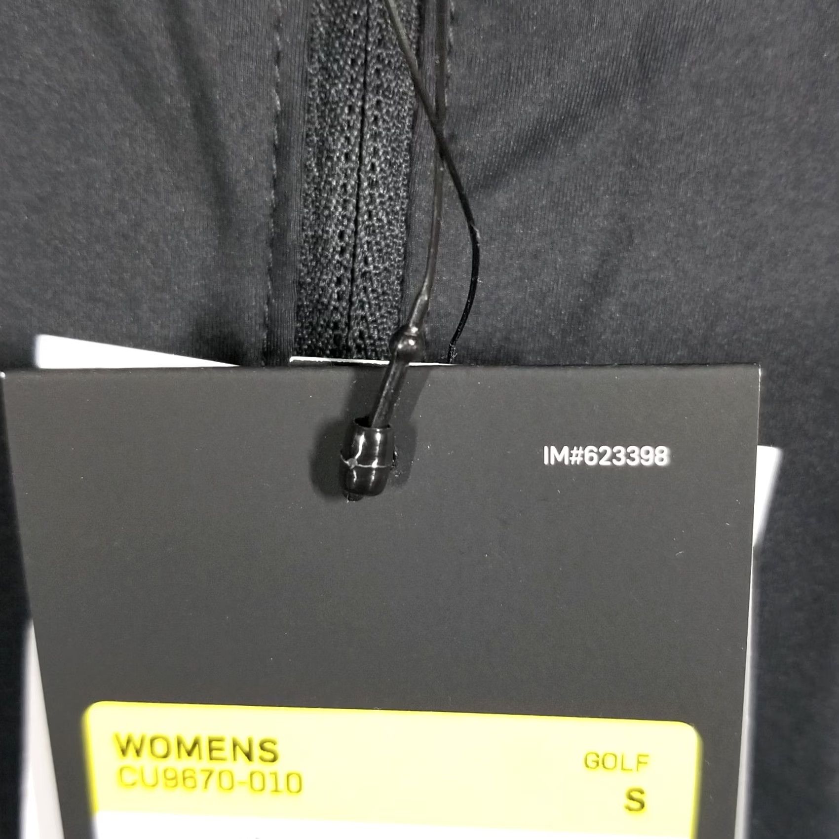 Nike Nike Golf Top Long Sleeve Dri-FIT 1/4 Zip Black Small Womens UV Mock Neck Pullover Size S / US 4 / IT 40 - 5 Thumbnail