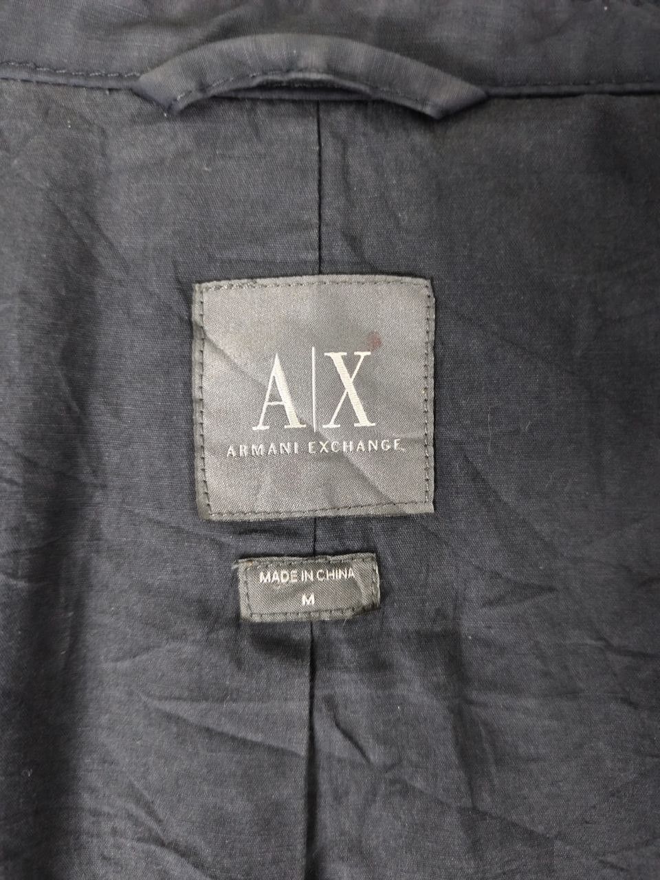 Armani Exchange × Vintage Vintage Armani Exchange Parkas Zip Up Jacket Size US M / EU 48-50 / 2 - 6 Thumbnail