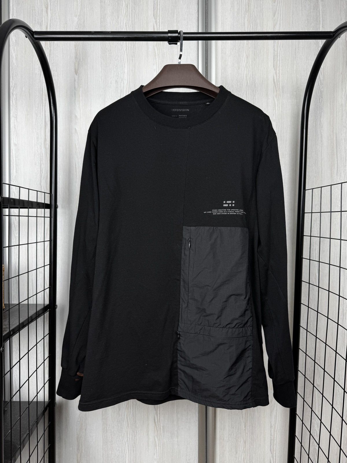 Riot Division Riot Division Vintage black patched pockets longsleeve Size US XL / EU 56 / 4 - 1 Thumbnail