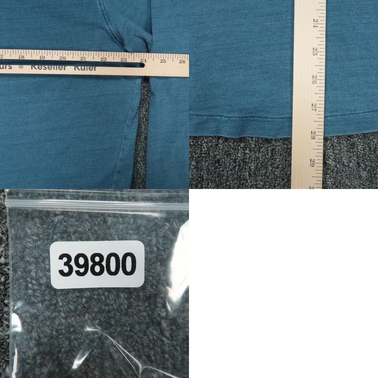Ermenegildo Zegna Zegna Sport Shirt Mens 2XL Blue Long Sleeve Henley Pocket Tee Cristo Indigo Luxury Casual Shirt Mens 2XL Blue Henley Pocket T-Shirt Size US XXL / EU 58 / 5 - 8 Thumbnail