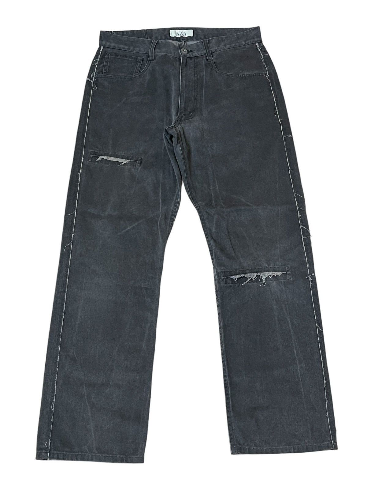 Yohji Yamamoto VINTAGE A.A.R YOHJI YAMAMOTO DESIGN STUDIO JEANS Size US 30 / EU 46 - 2 Thumbnail