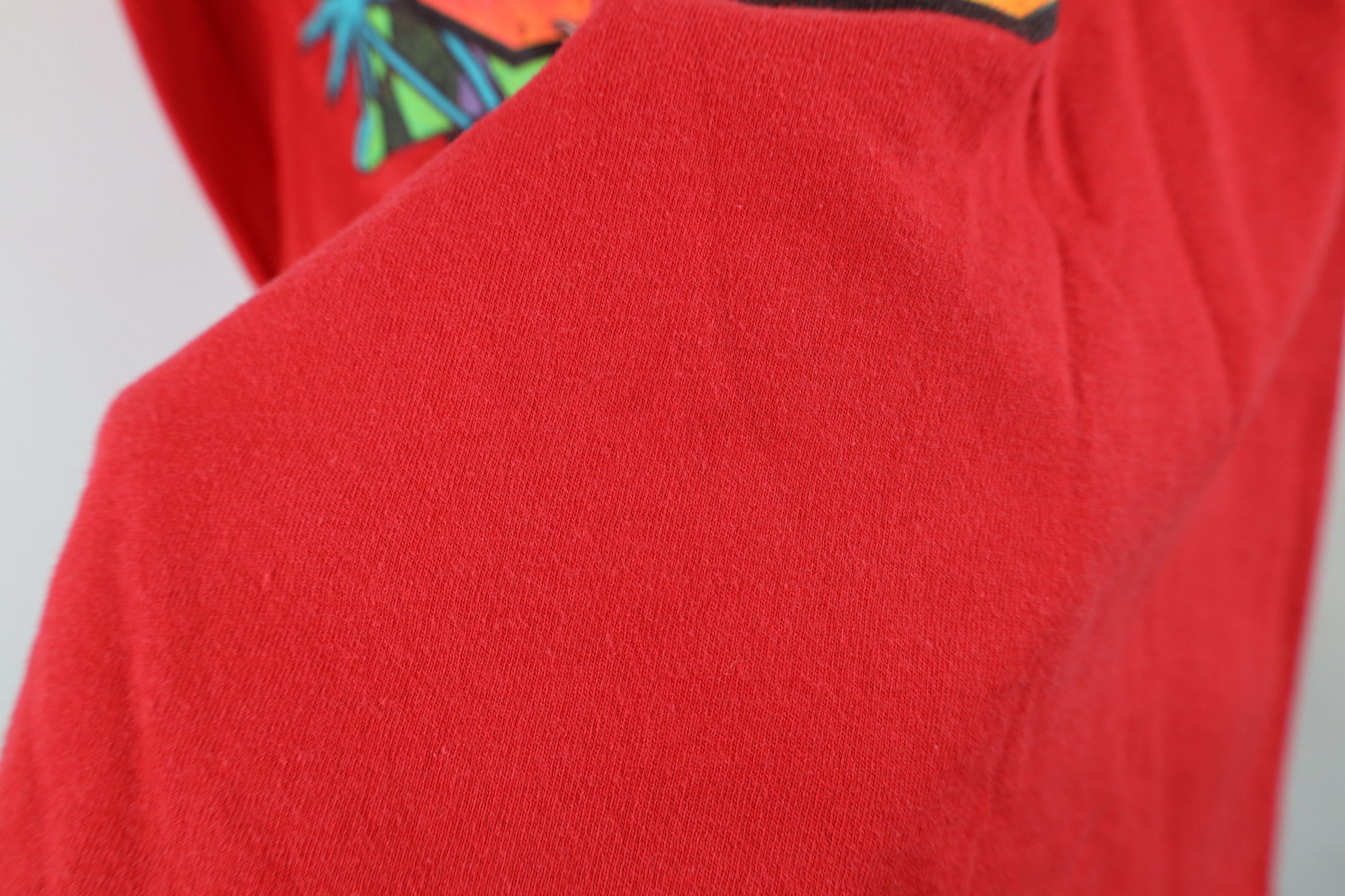 Vintage Vintage 90s Streetwear Hawaii Surfing T-Shirt Red USA Size M / US 6-8 / IT 42-44 - 5 Thumbnail