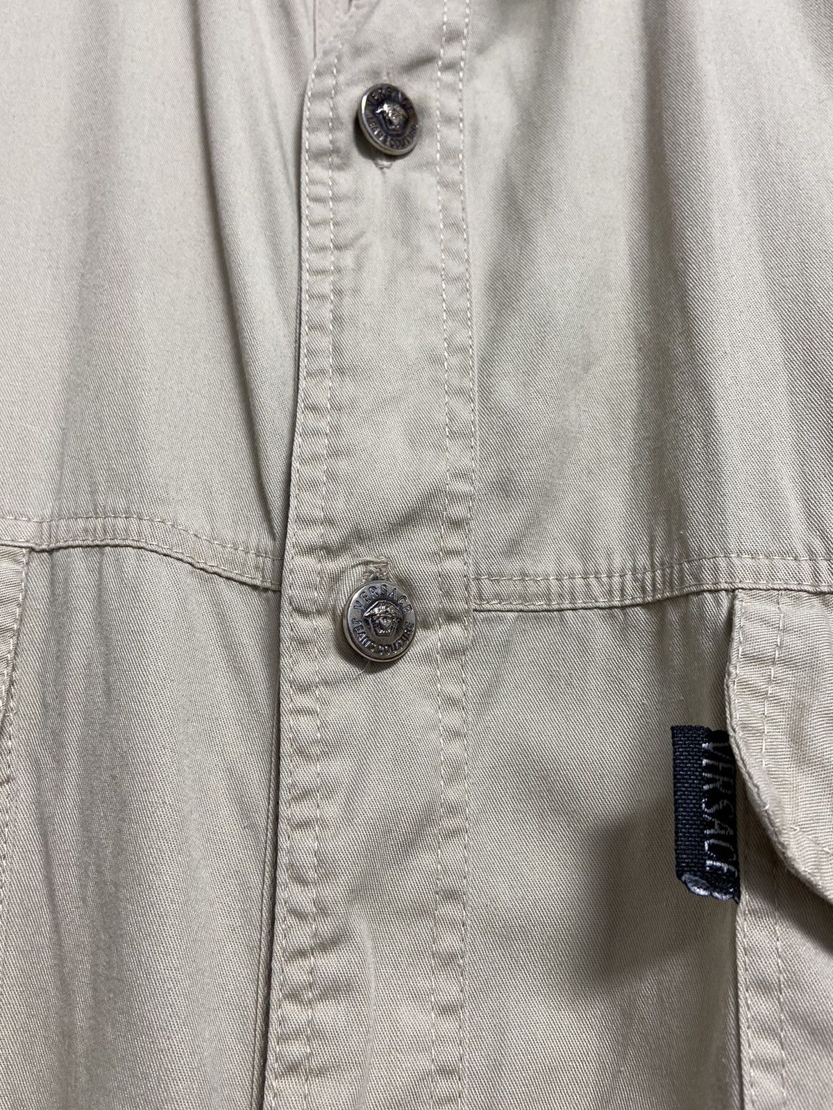 Versace Jeans Couture Versace Jeans Couture Button Up Shirt Size US XL / EU 56 / 4 - 7 Thumbnail