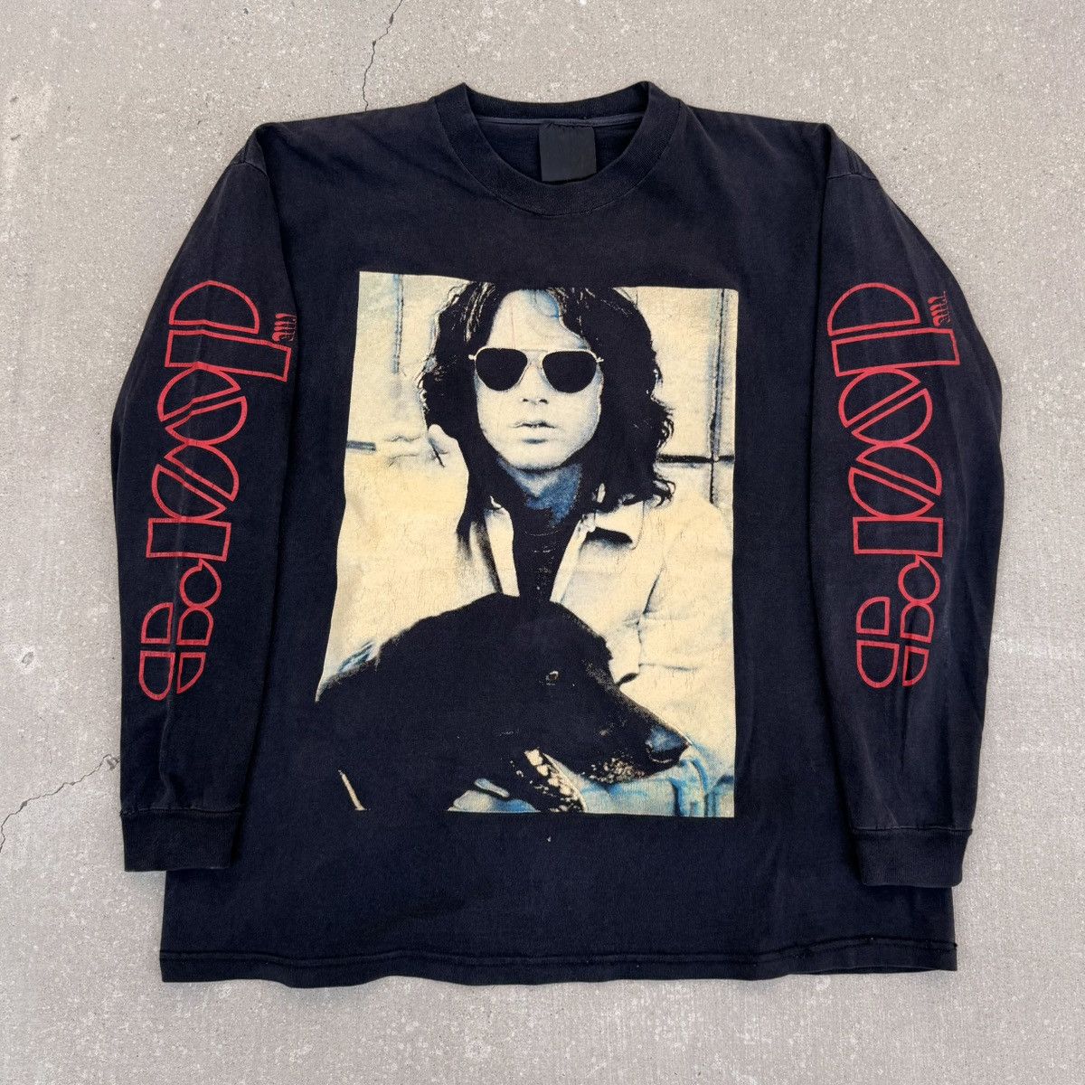 Mexicana Vintage 90’s The Doors Mexican Bootleg Longsleeve Band Tee Size US L / EU 52-54 / 3 - 1 Thumbnail