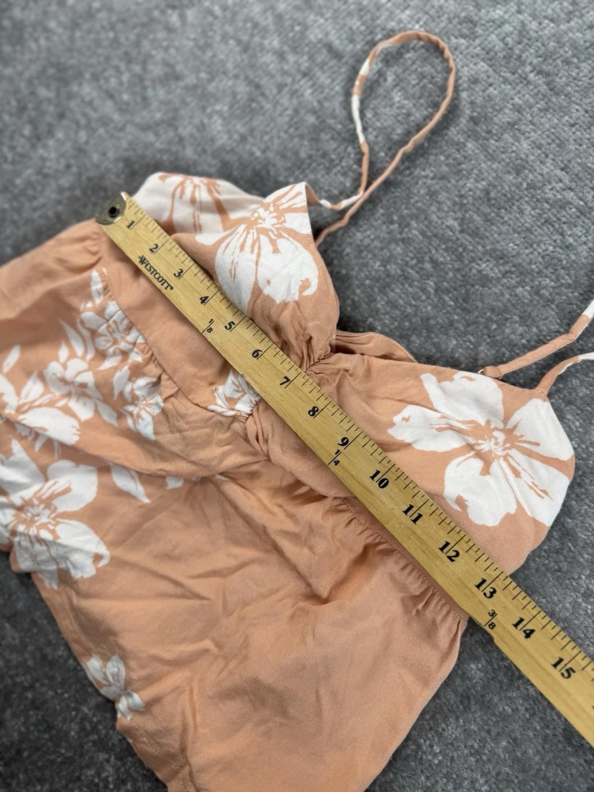 Volcom Volcom Strappy Womens Tank Top Pink Floral Flowy Size Medium Size M / US 6-8 / IT 42-44 - 3 Thumbnail