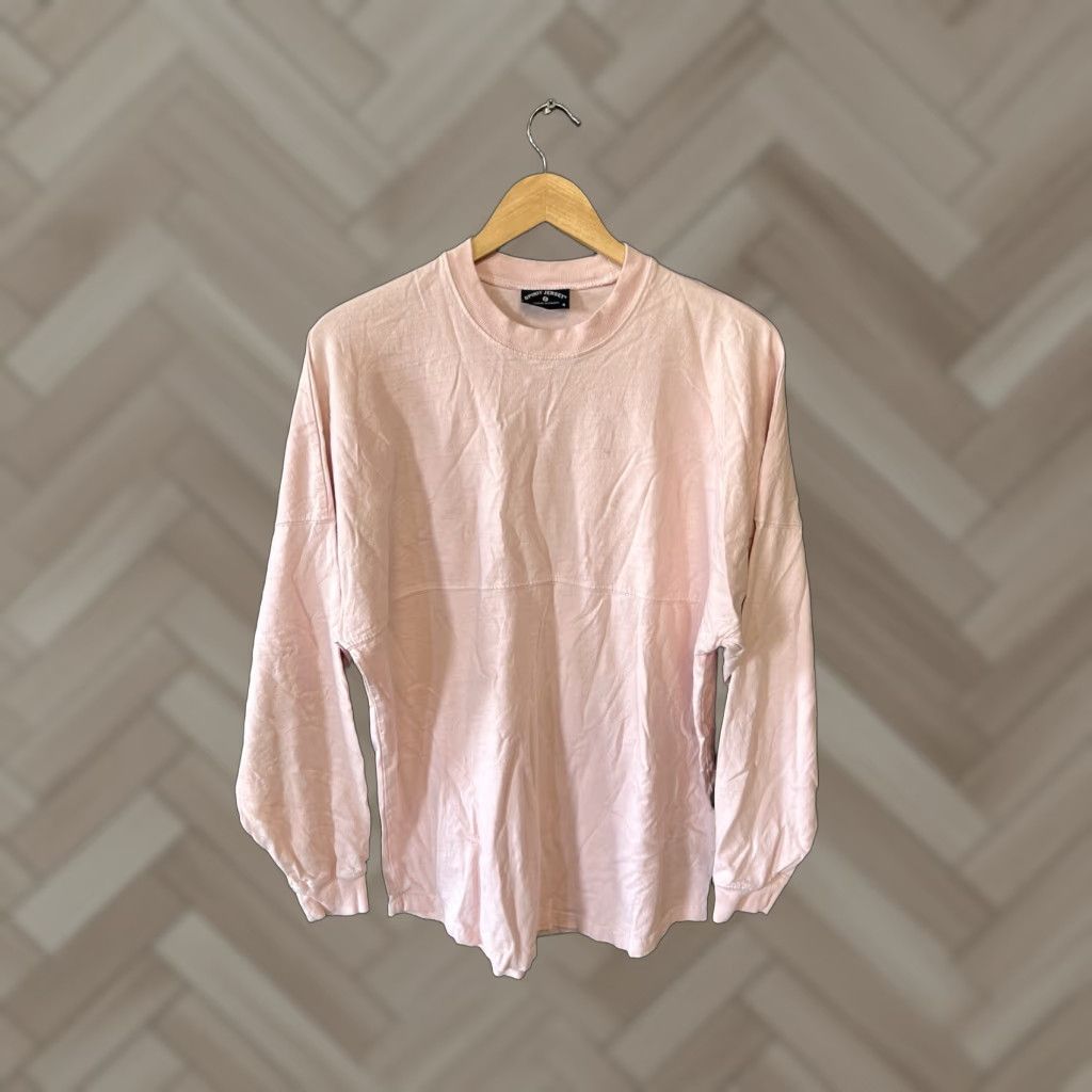 Spirit Jersey Womens Pink Long Sleeve Lake Tahoe Shirt Size Small