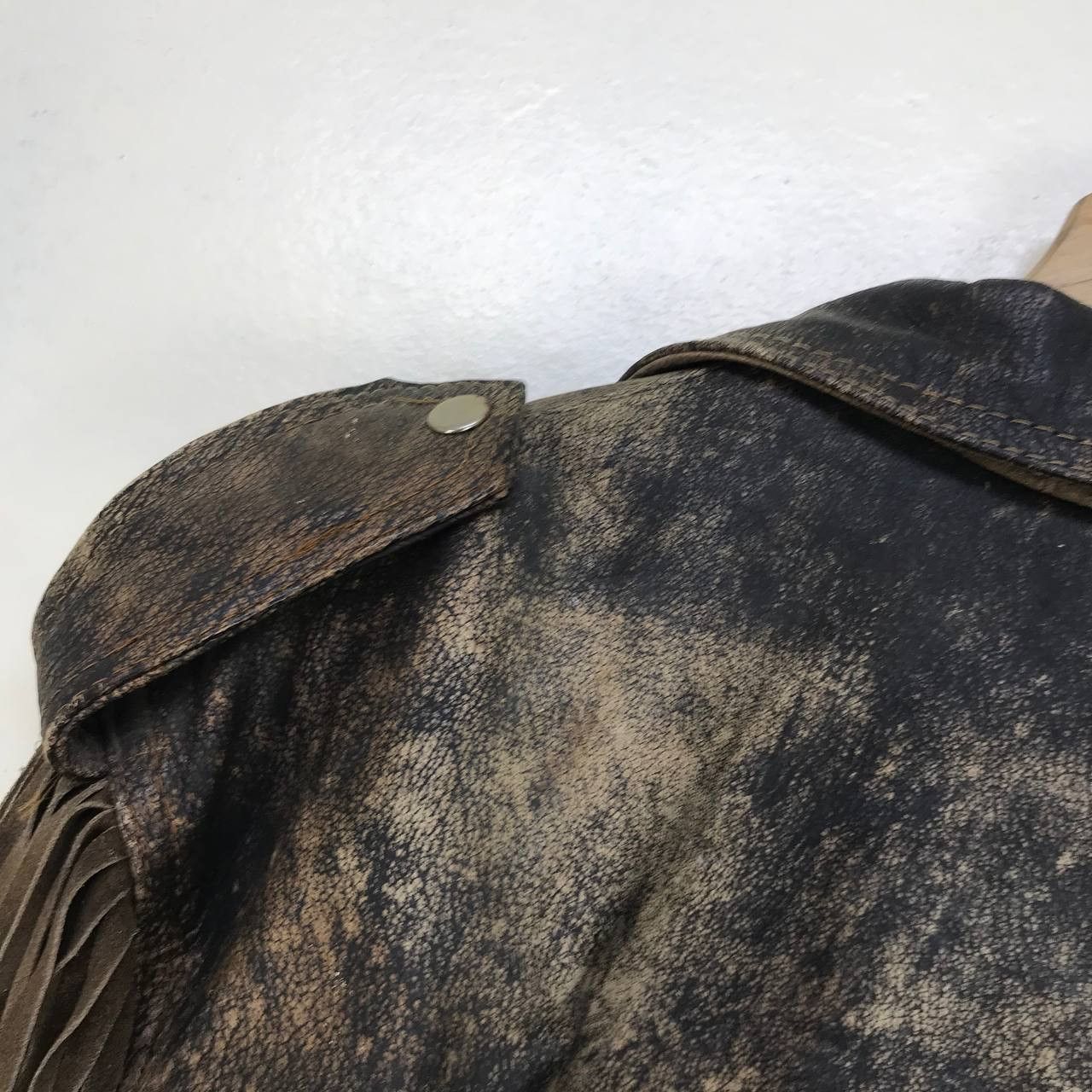 Cowboy Equipment × Vintage Rare🔥Force Leatherwear Cowboys Double Collar Leather Jacket Size US M / EU 48-50 / 2 - 22 Thumbnail