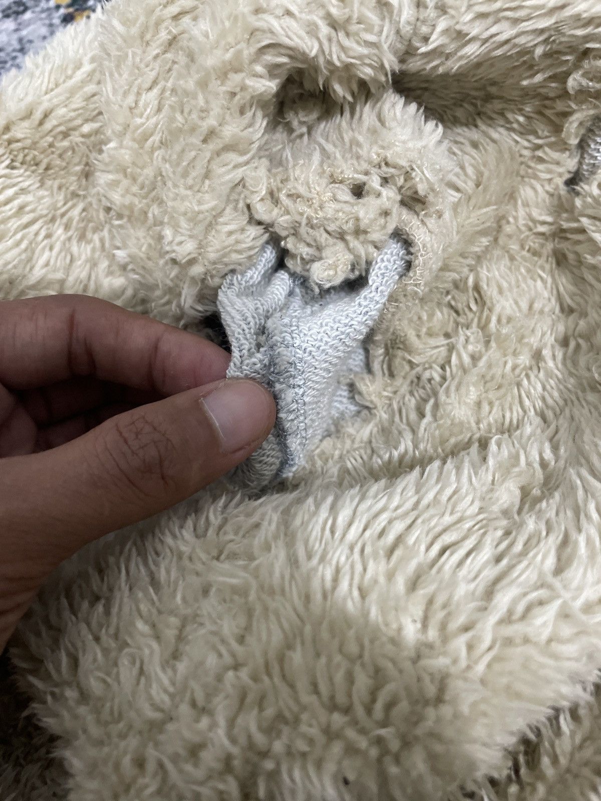If Six Was Nine Japanese Distressed Zip Fur Hoodie ifsix lgb punk style Size US M / EU 48-50 / 2 - 11 Thumbnail