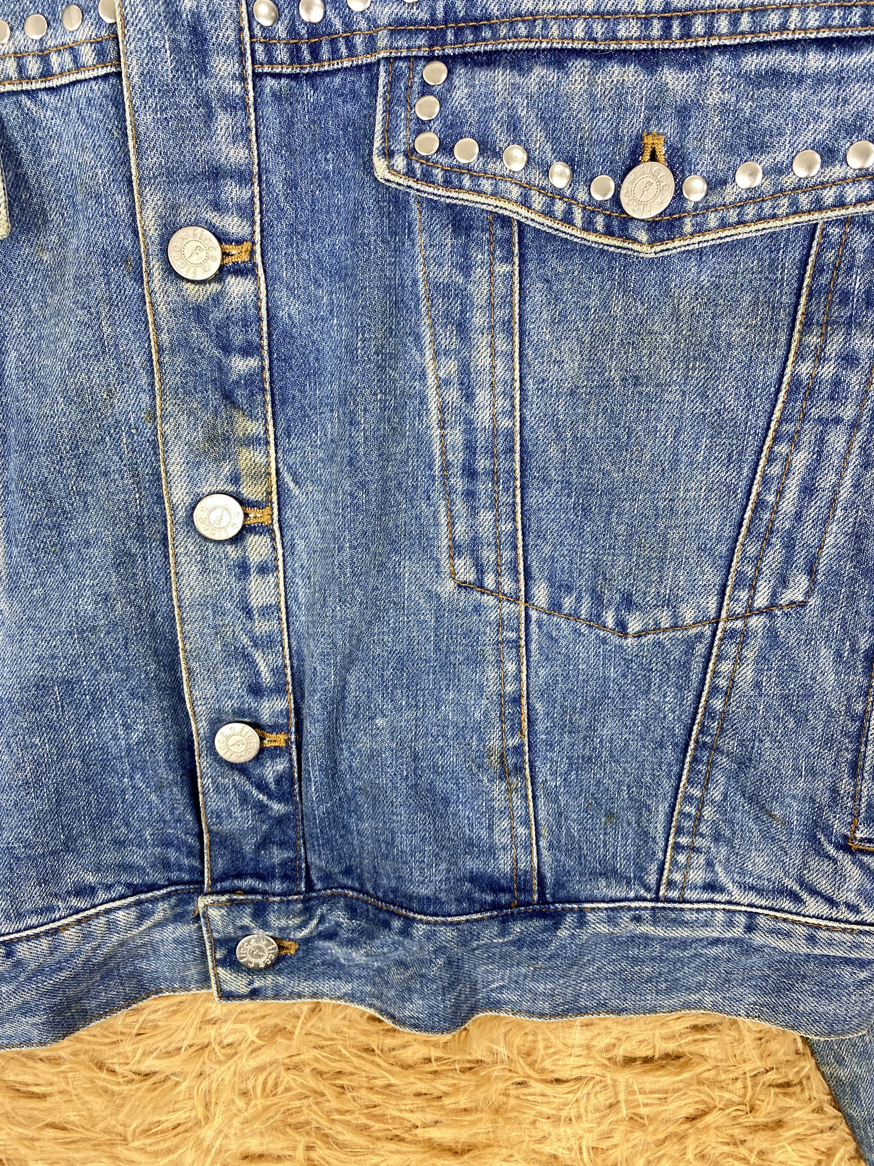 Vintage Vintage Ficce Jeans Denim Jacket PJ2402 Size US M / EU 48-50 / 2 - 4 Thumbnail