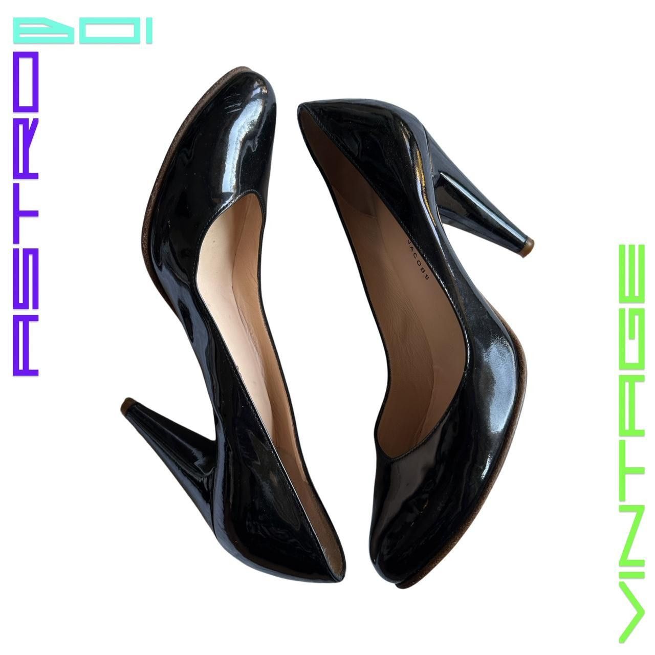 Marc by Marc Jacobs Marc By Marc Jacobs Black Patent Leather Heels - 8 US Size US 8 / IT 38 - 4 Thumbnail