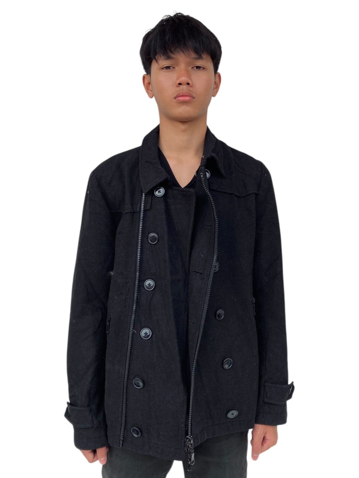 Japanese Brand 2000s Semantic Design - Vkei Style Napoleon Jacket Size US M / EU 48-50 / 2 - 3 Thumbnail