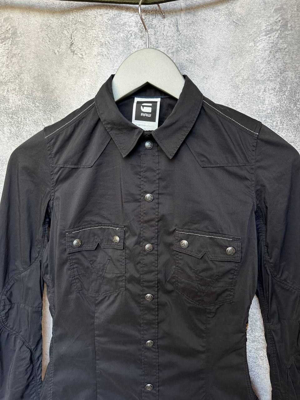 G-Star G-Star Raw Denim Motor 5620 Slim Shirt "96" Black LS Size XS / US 0-2 / IT 36-38 - 5 Thumbnail