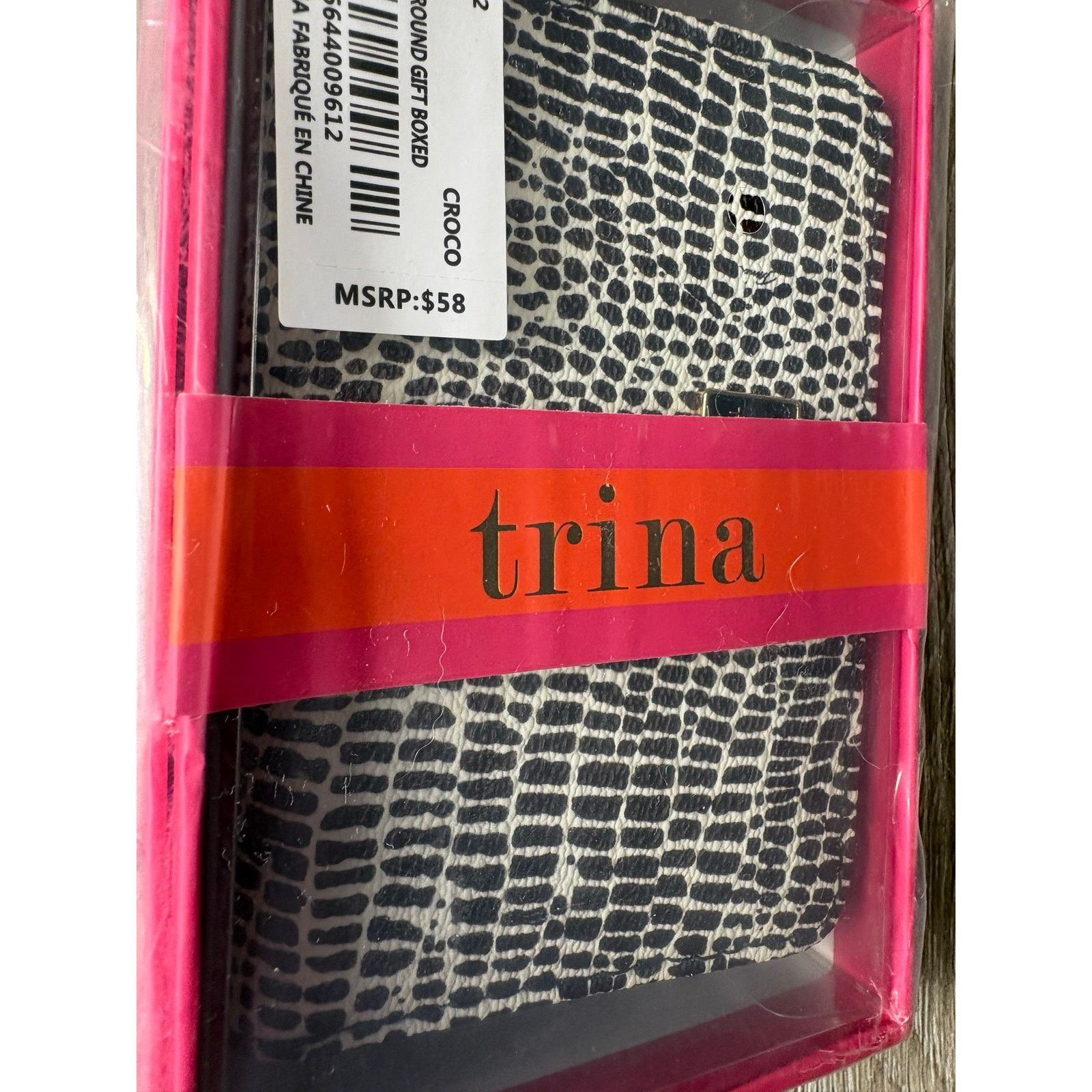Trina Turk Trina Turk Chic Crocodile Pattern Wallet - New With Box! Size ONE SIZE - 1 Thumbnail