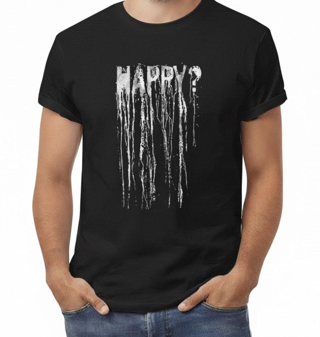 Other Streetwear Retro Happy Graffiti Art Print T-Shirt Punk Size US XL / EU 56 / 4 - 2 Thumbnail