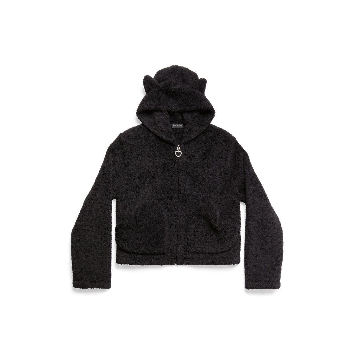 Balenciaga Balenciaga Softwear Heart Zip-Up Hoodie Small Fit Size US XL / EU 56 / 4 - 1 Thumbnail