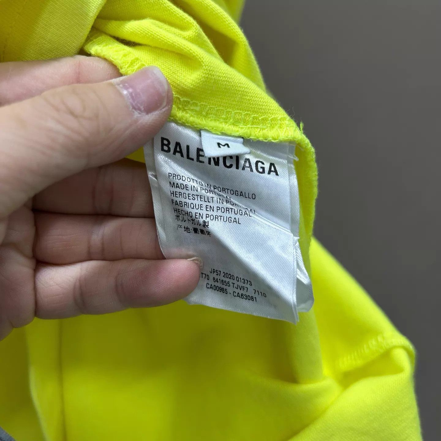 Balenciaga Balenciaga Wave Letter Print Short Sleeve M 99 New Size US M / EU 48-50 / 2 - 4 Thumbnail