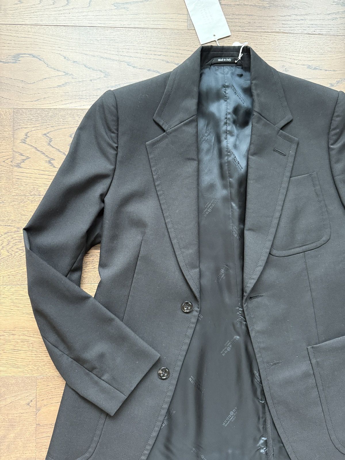 Maison Margiela Early Martin Margiela Line 14 Black Wool Blazer Jacket 44 Size US S / EU 44-46 / 1 - 3 Thumbnail