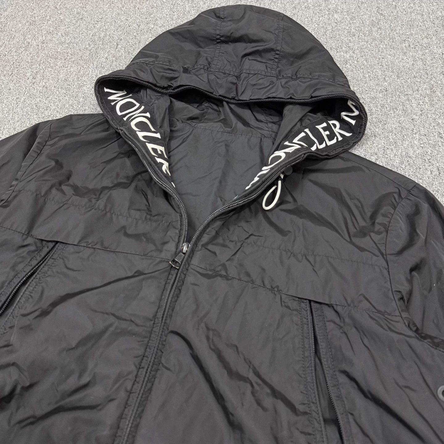 Moncler Moncler Black Logo Placket Jacket Size 2 Mint Size US M / EU 48-50 / 2 - 4 Thumbnail