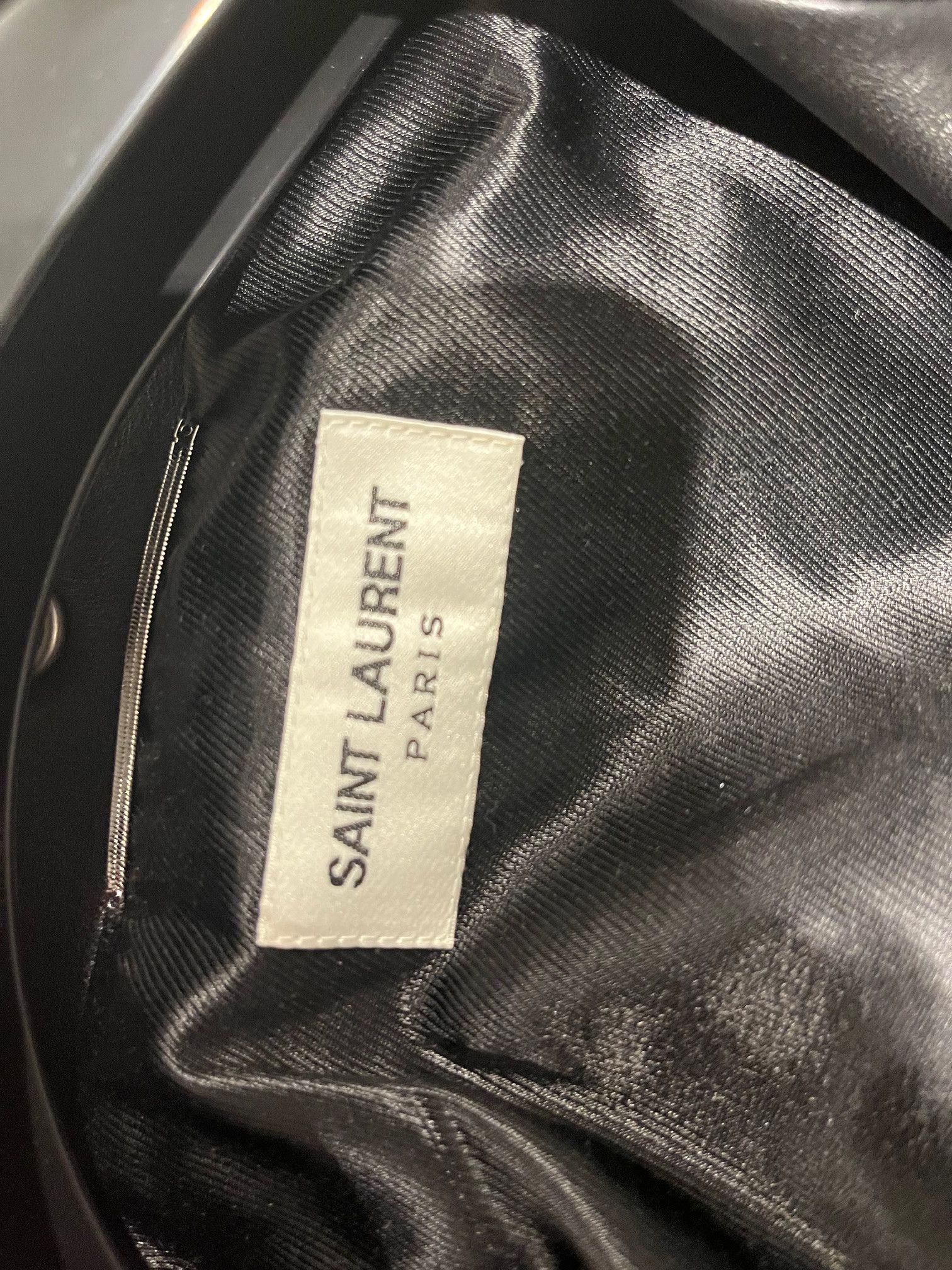 Yves Saint Laurent Yves Saint Laurent Biker Jacket Size 52 NWT MSRP 4200 Euros Size US L / EU 52-54 / 3 - 7 Thumbnail