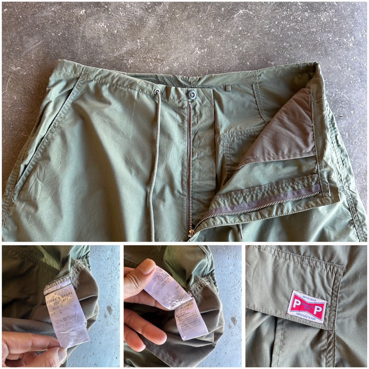 Japanese Brand SEND OFFER🍁BAGGY PARACHUTE JAPANESEBRAND FREAKS BALLON PANT Size US 34 / EU 50 - 16 Thumbnail