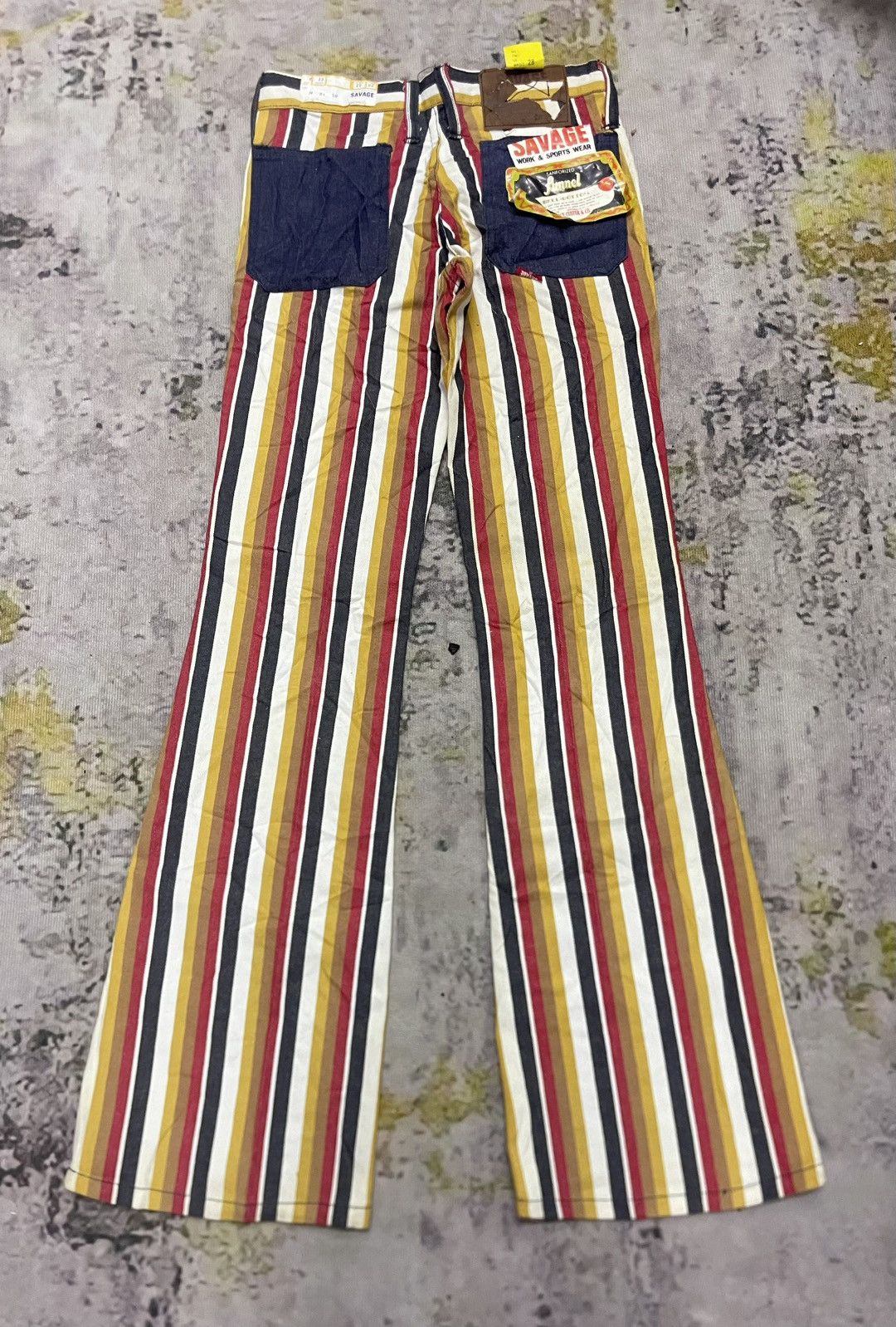 Other Jeans Savage George Custer Bell Bottom USA Size 28" / US 6 / IT 42 - 2 Thumbnail
