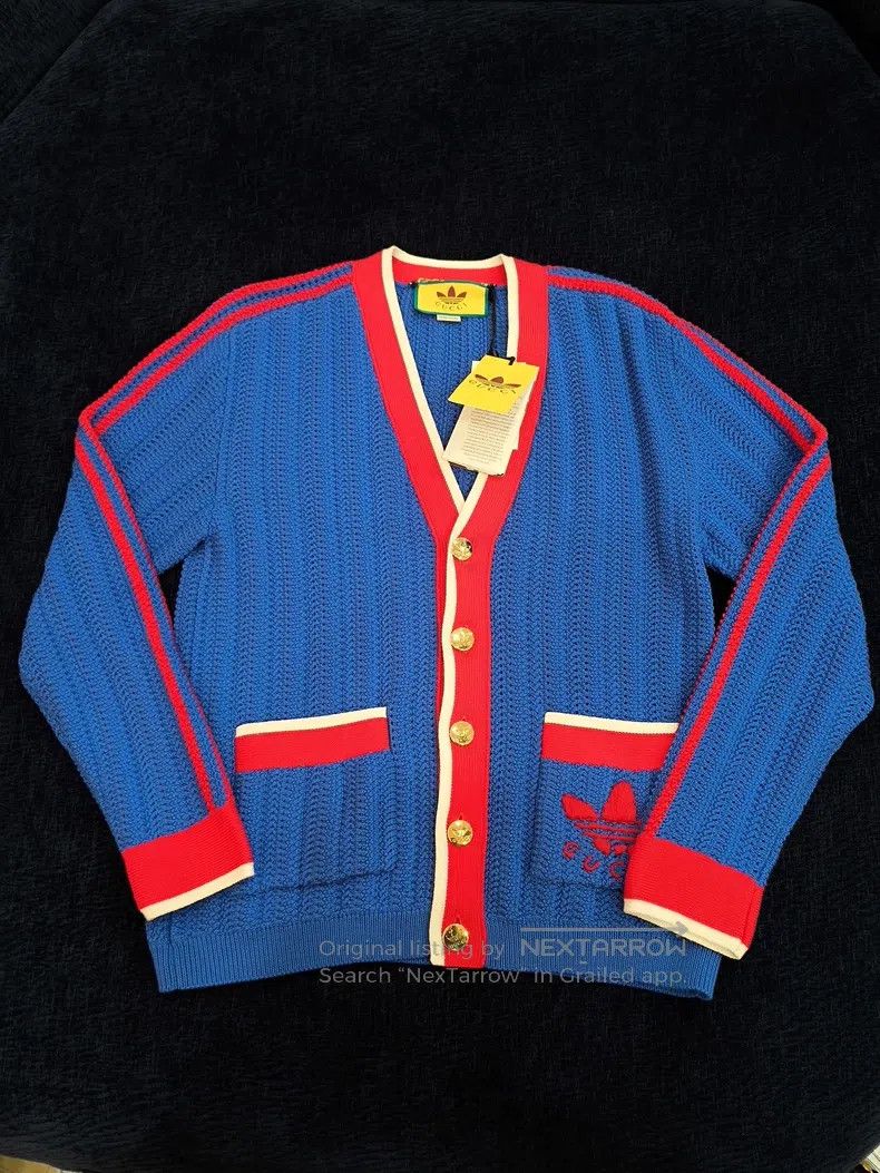 Gucci Gucci FW22 Logo inlaid V-neck single-breasted long-sleeved Size XS / US 0-2 / IT 36-38 - 1 Thumbnail