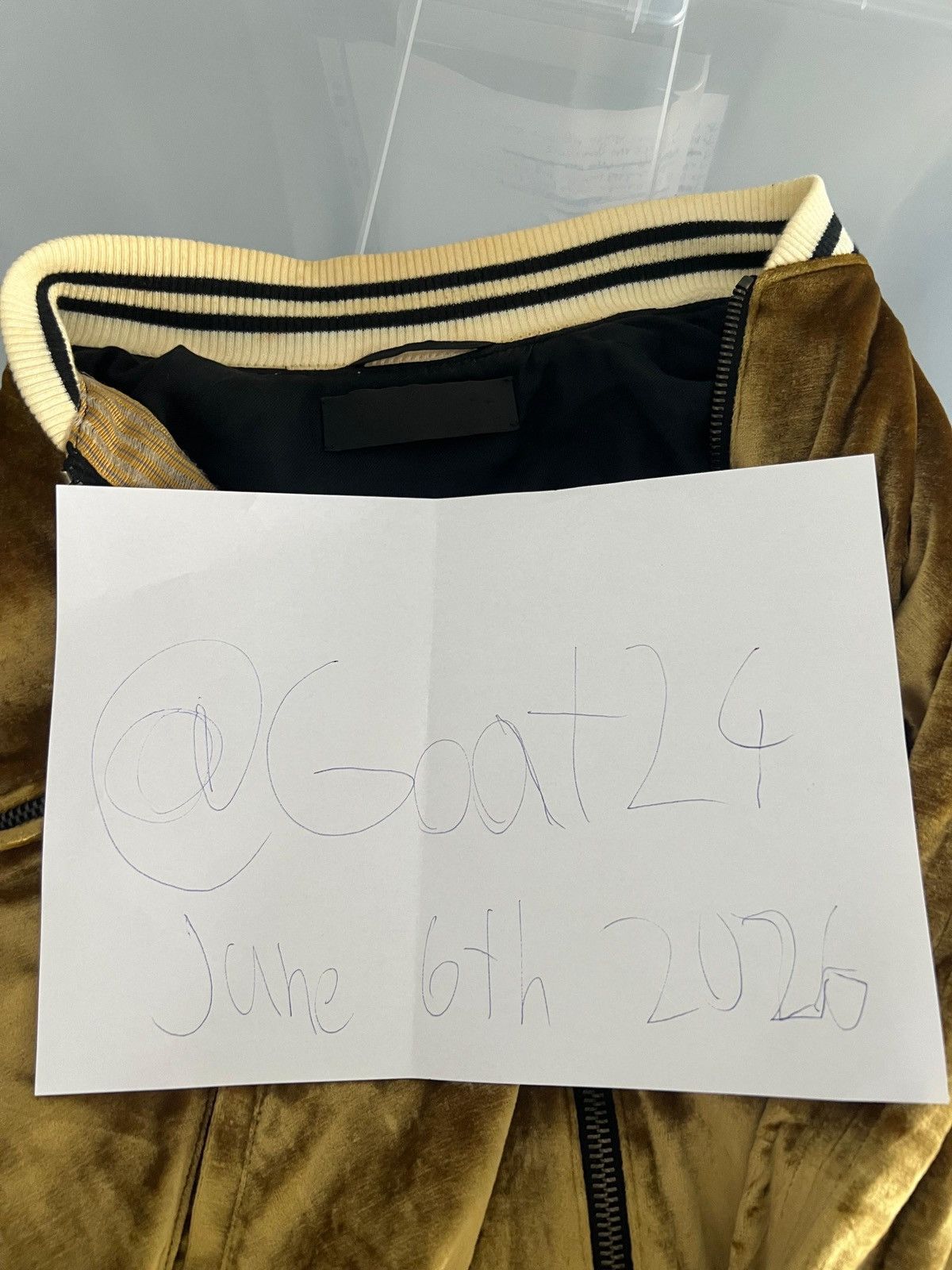 Haider Ackermann HAIDER ACKERMANN SS15 CHAMPAGNE GOLD VELVET BOMBER JACKET Size US M / EU 48-50 / 2 - 16 Thumbnail