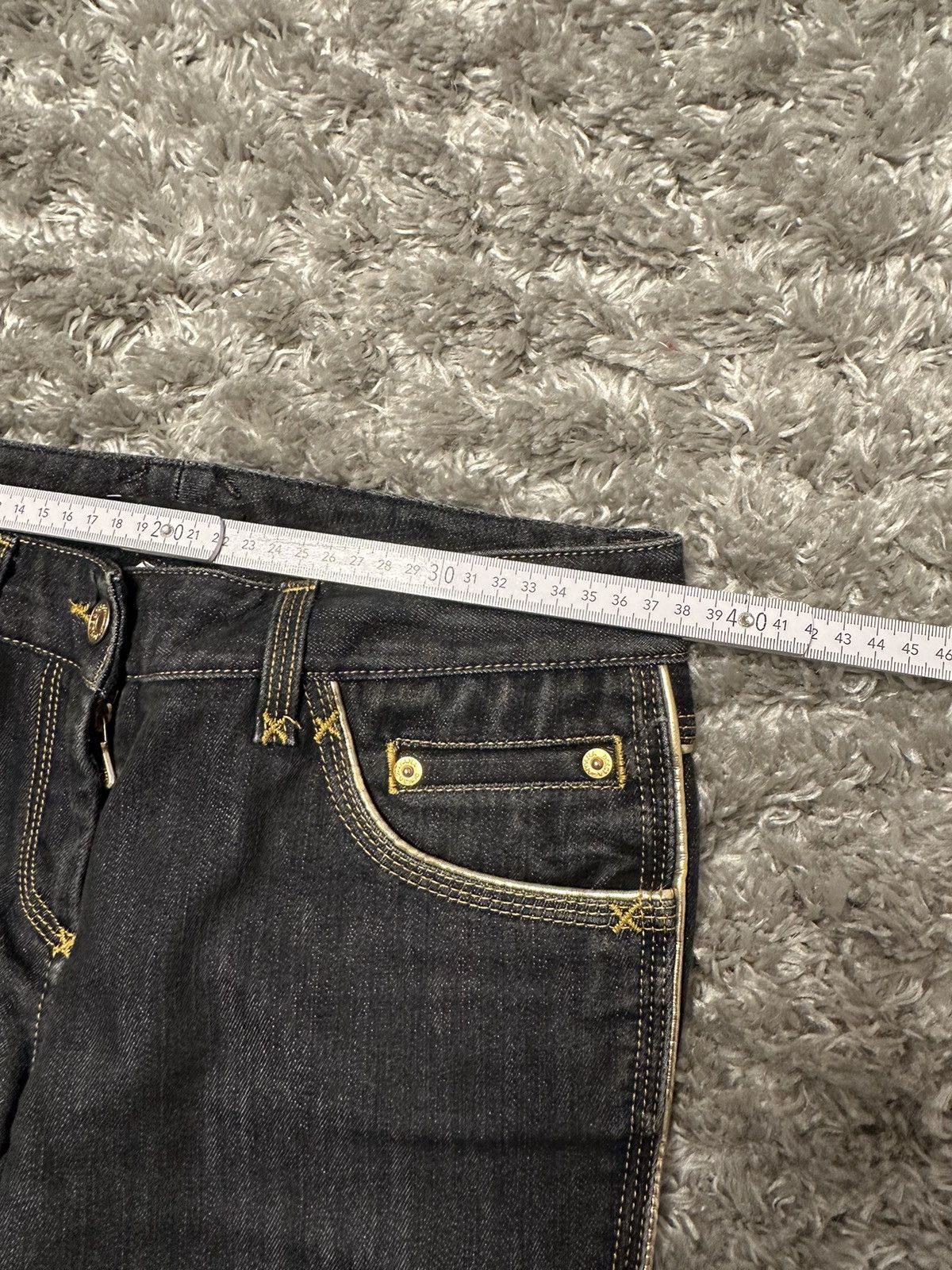 Dolce & Gabbana DG Denim brand new gold stripe Size 28" / US 6 / IT 42 - 10 Thumbnail