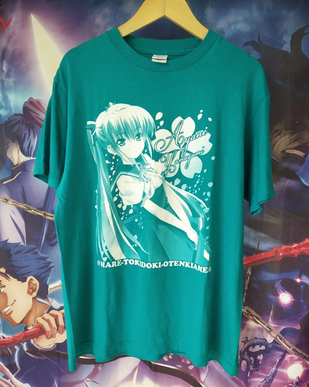 Anime × Japanese Brand Mashiroiro Symphony Double Sided Big Print Anime Tees Size US L / EU 52-54 / 3 - 1 Thumbnail